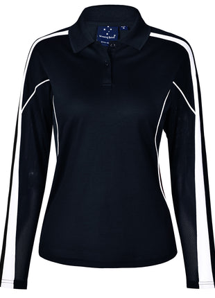 Womens TrueDry® Long Sleeve Polo (WS-PS70)