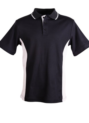 Kids TrueDry® Contrast Short Sleeve Polo (WS-PS73K-BL)