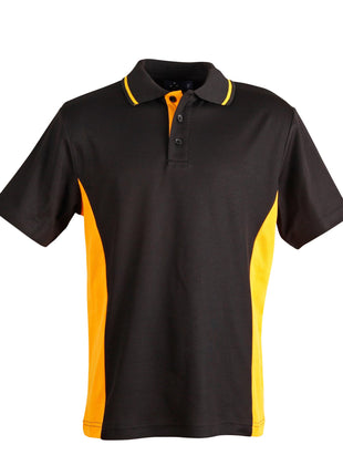 Mens TrueDry® Contrast Short Sleeve Polo (WS-PS73)