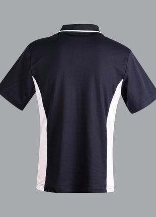 Mens TrueDry® Contrast Short Sleeve Polo (WS-PS73-BL)