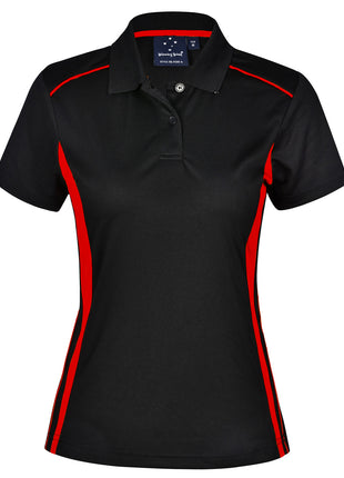 Womens CoolDry® Short Sleeve Contrast Interlock Polo (WS-PS80)
