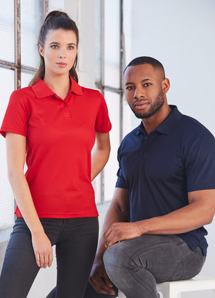 Mens CoolDry® Pique Soild Colour Short Sleeve Polo (WS-PS81)