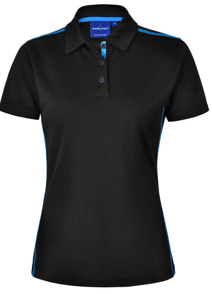 Womens RapidCool™ Short Sleeve Contrast Polo (WS-PS84)