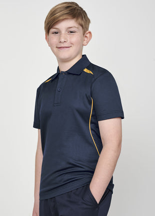 Kids Sustainable Poly / Cotton Contrast Short Sleeve Polo (WS-PS93K)