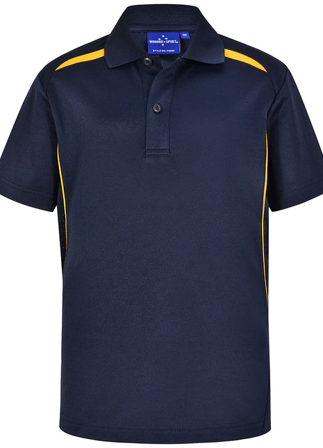 Kids Sustainable Poly / Cotton Contrast Short Sleeve Polo (WS-PS93K)