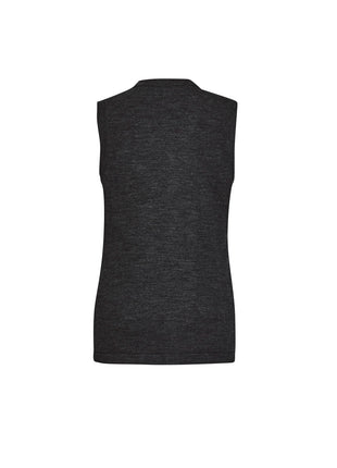 Womens Button Front Knit Vest (BZ-CK961LV)