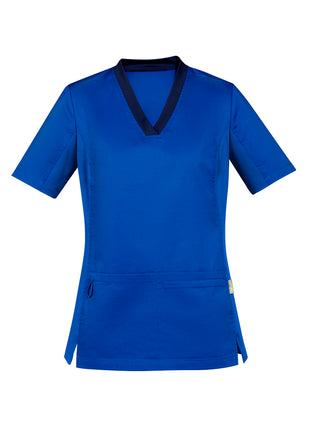 Riley Womens V-Neck Scrub Top (BZ-CST043LS)