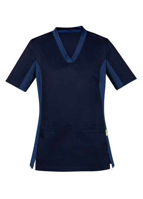 Riley Womens V-Neck Scrub Top (BZ-CST043LS)