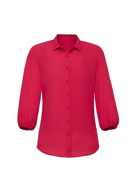 Lucy Womens 3/4 Sleeve Blouse (BZ-RB965LT)