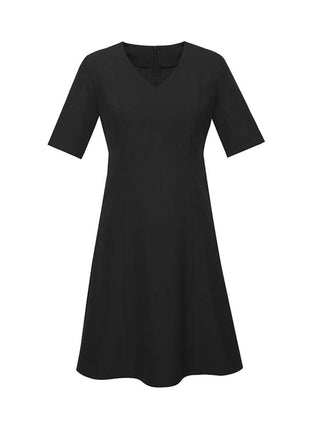 Siena Womens Extended Short Sleeve Mid Dress (BZ-RD974L)