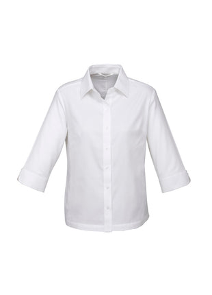 Ladies Luxe 3/4 Sleeve Shirt (BZ-S10221)