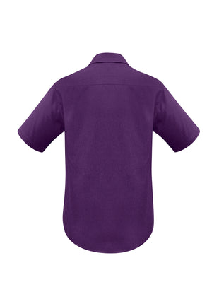 Mens Plain Oasis Short Sleeve Shirt (BZ-SH3603)