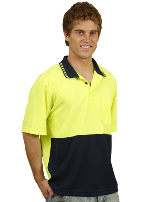 Hi Vis TrueDry® Safety Polo Short Sleeve (WS-SW01TD)