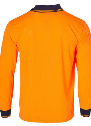 Hi Vis CoolDry® Safety Polo Long Sleeve (WS-SW05CD)