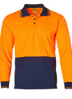 Fluoro Orange / Navy