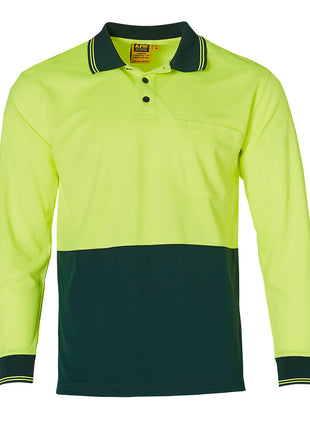 Hi Vis CoolDry® Safety Polo Long Sleeve (WS-SW05CD)