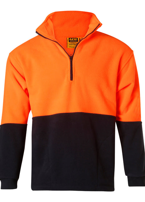 Hi Vis Polar Fleece Half Zip Pullover (WS-SW07)