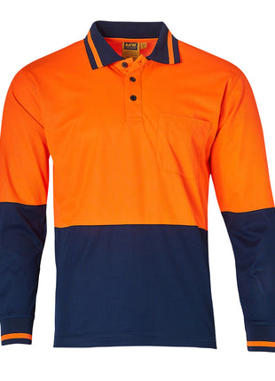 Hi Vis TrueDry® Safety Polo Long Sleeve (WS-SW11)