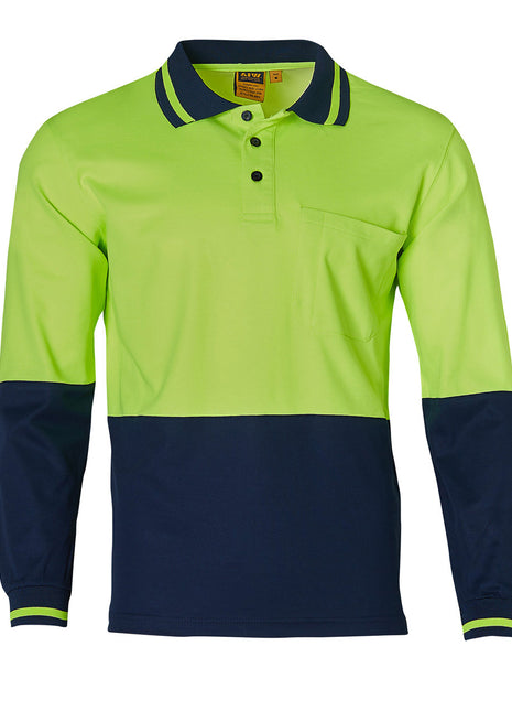 Hi Vis TrueDry® Safety Polo Long Sleeve (WS-SW11)