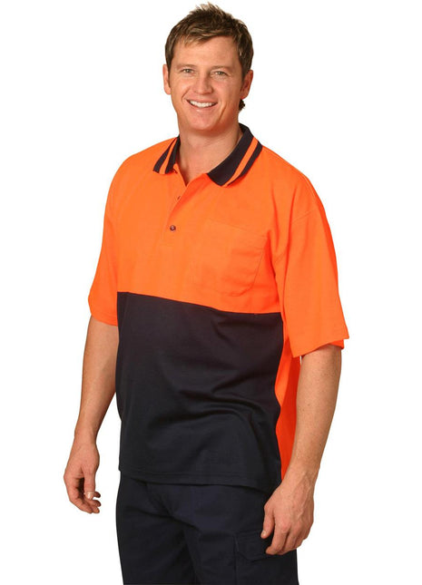 Hi Vis TrueDry® Safety Polo Short Sleeve (WS-SW12)