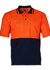 Fluoro Orange / Navy