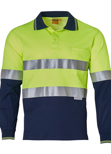 Mens TrueDry® Safety Long Sleeve 3M® Tape (WS-SW21A)