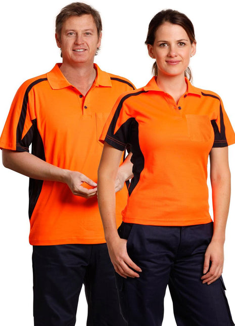 Mens TrueDry® Short Sleeve Safety Polo (WS-SW25)