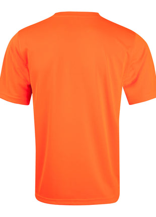 CoolDry® Hi Vis Mini Waffle Safety Tee (WS-SW39)