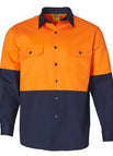 Orange / Navy