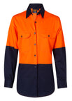 Fluoro Orange / Navy