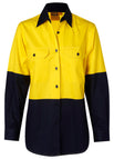 Fluoro Yellow / Navy