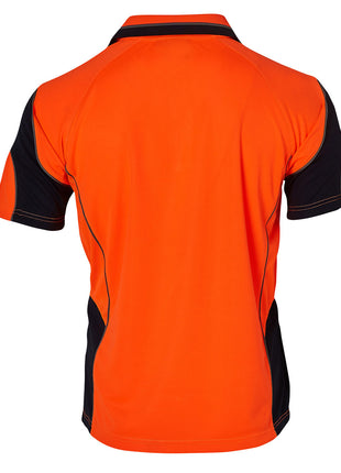 CoolDry® Hi Vis Mini Waffle Safety Polo (WS-SW71)