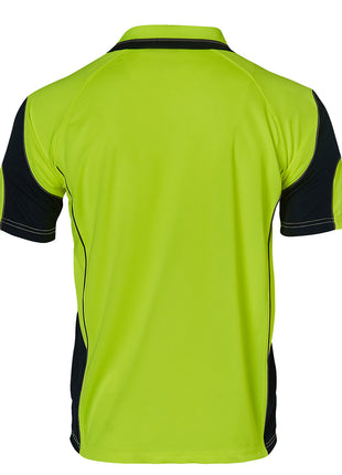 CoolDry® Hi Vis Mini Waffle Safety Polo (WS-SW71)