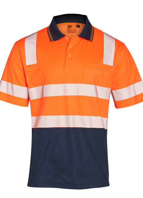 Biomotion Segmented TrueDry® Short Sleeve Safety Polo (WS-SW73)