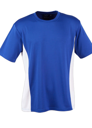 CoolDry® Short Sleeve Contrast Tee (WS-TS12-BL)