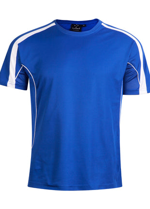 Mens TrueDry® Fashion Short Sleeve T-Shirt (WS-TS53-BL)