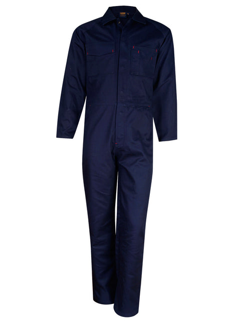 Mens Cotton Drill Coverall-Stout (WS-WA08)