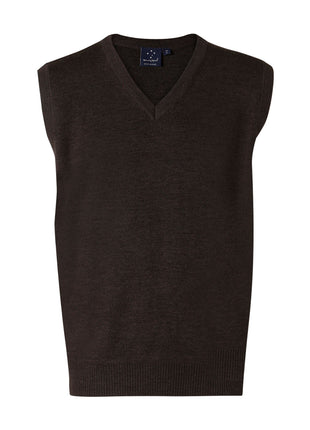 V Neck Wool / Acrylic Knit Vest (WS-WJ02)