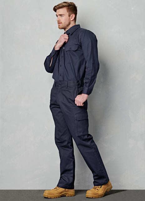 Drill Pant Pockets On Leg / Stout Fit (WS-WP08)
