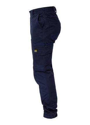 Mens Stretch Cargo Pants with Elasticised Hem (NC-WP4018)