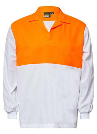 Hi Vis Long Sleeve Food Industry Jacshirt with Modesty Insert (NC-WS6072)