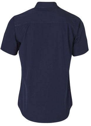 Fine Duck Weave Dura-Wear Short Sleeve Work Shirt (WS-WT05)