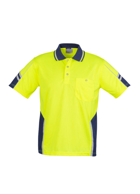 Mens Hi Vis Squad S/S Polo (BZ-ZH237)
