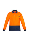 Orange/Navy